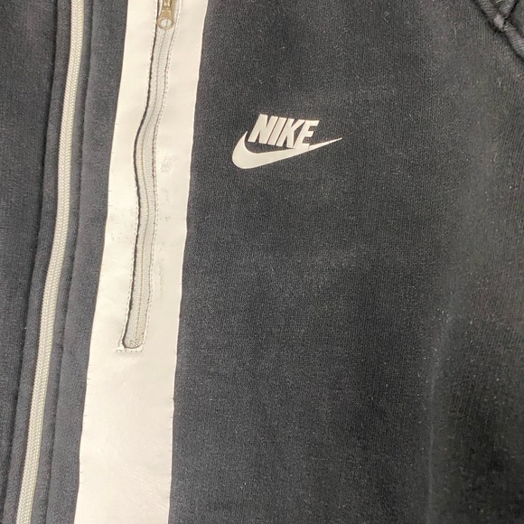 Nike Lab White Label Full Zip Up Black Hoodie Men’s Size XL Made In Italy - Picture 3 of 10